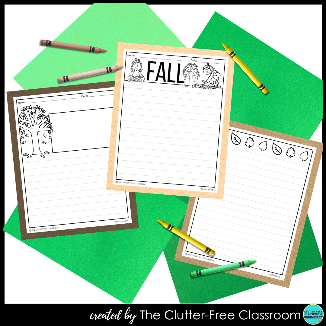fall writing activities