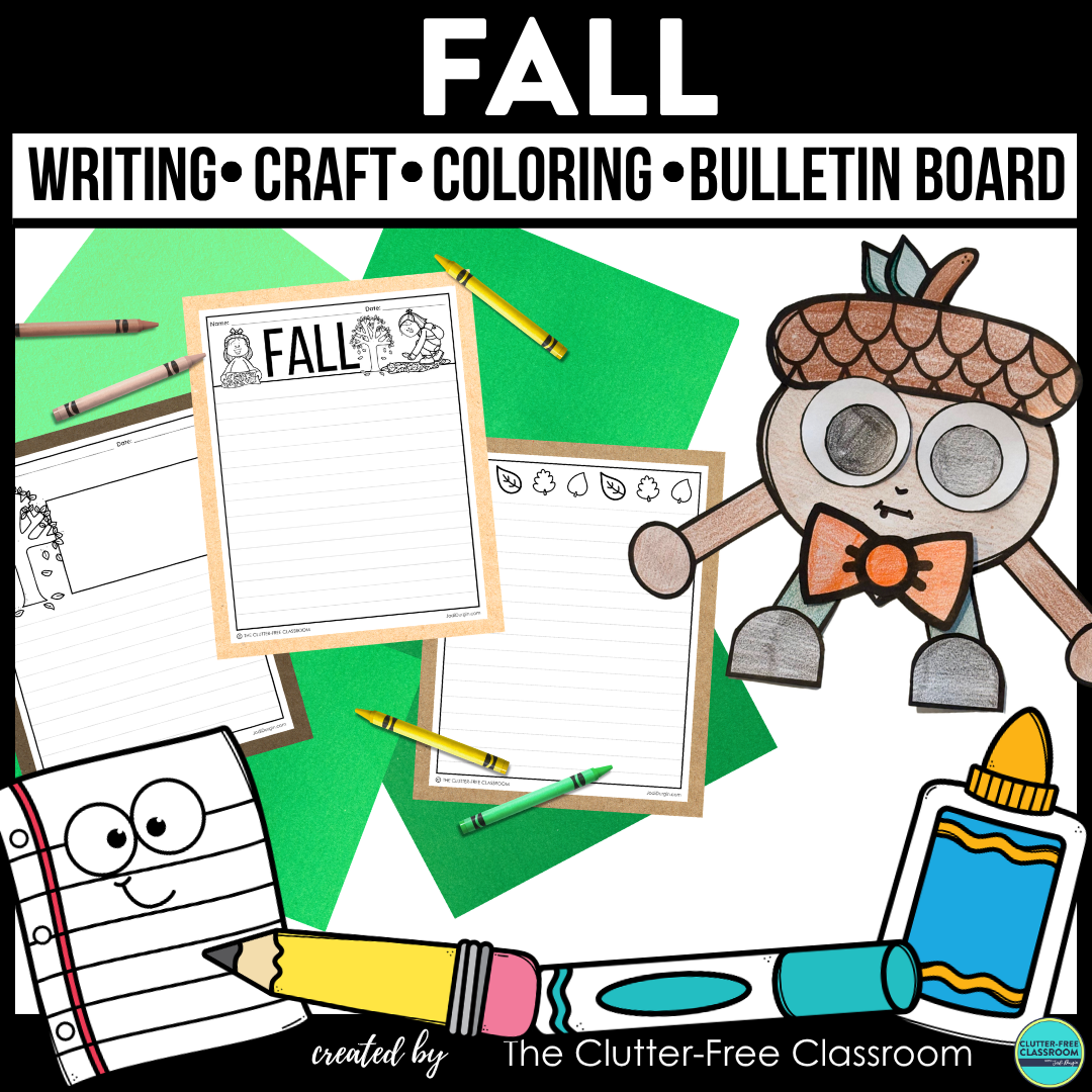 fall writing and craft activities