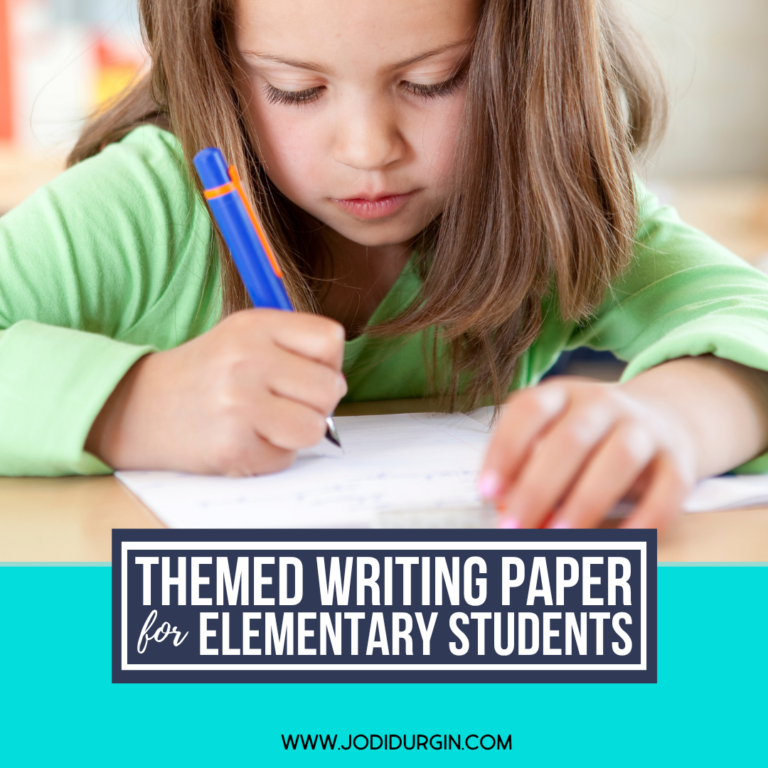 themed writing paper
