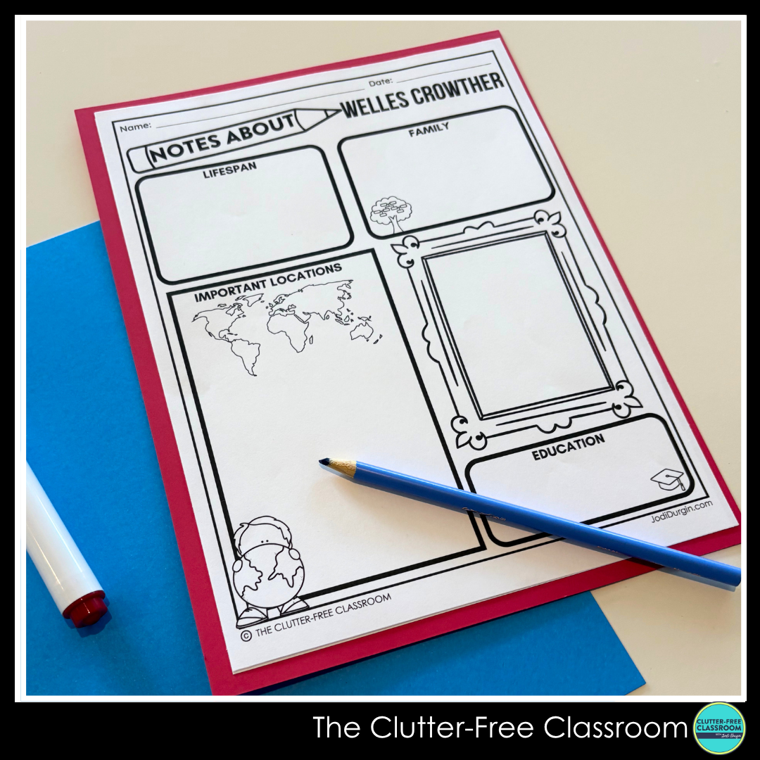 Welles Crowther biography activity