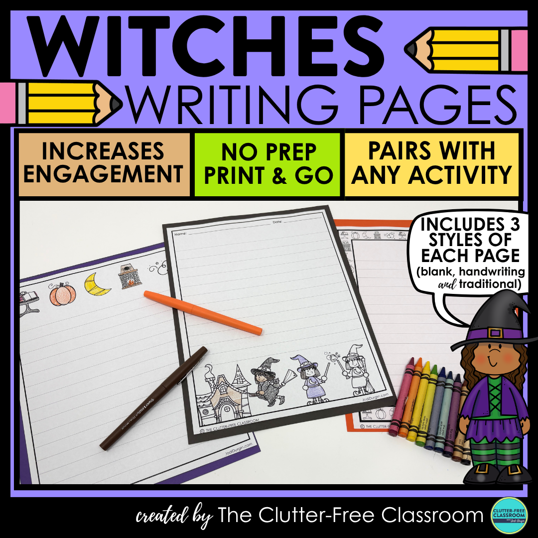 witch writing pages