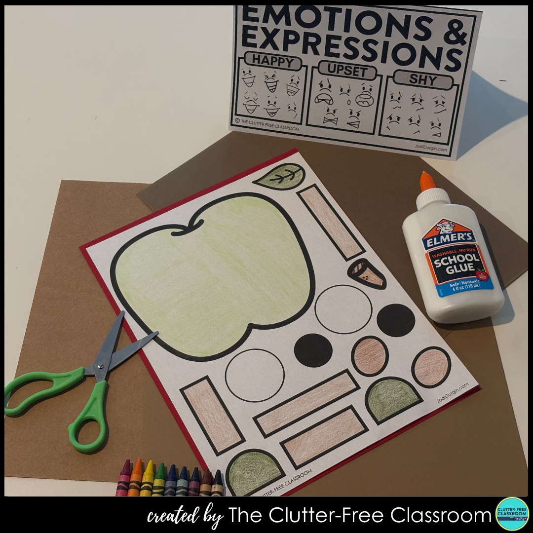 apple craft templates