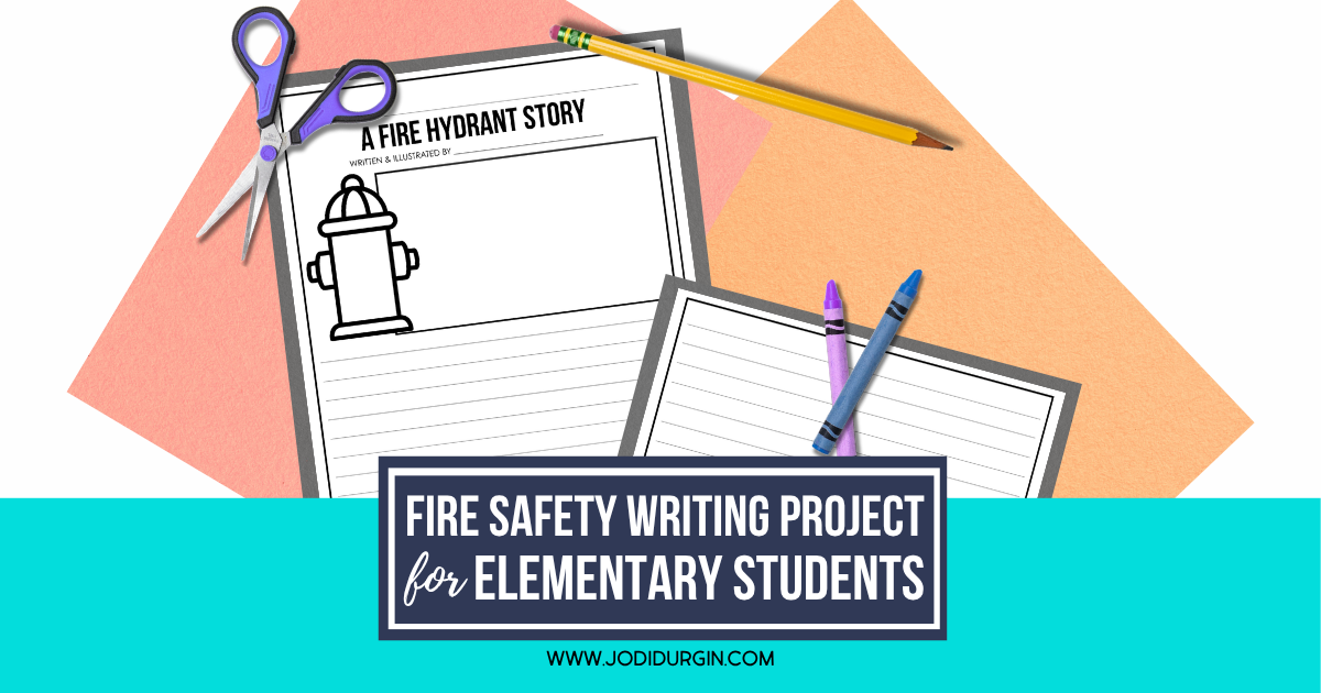 fire safety writing activities