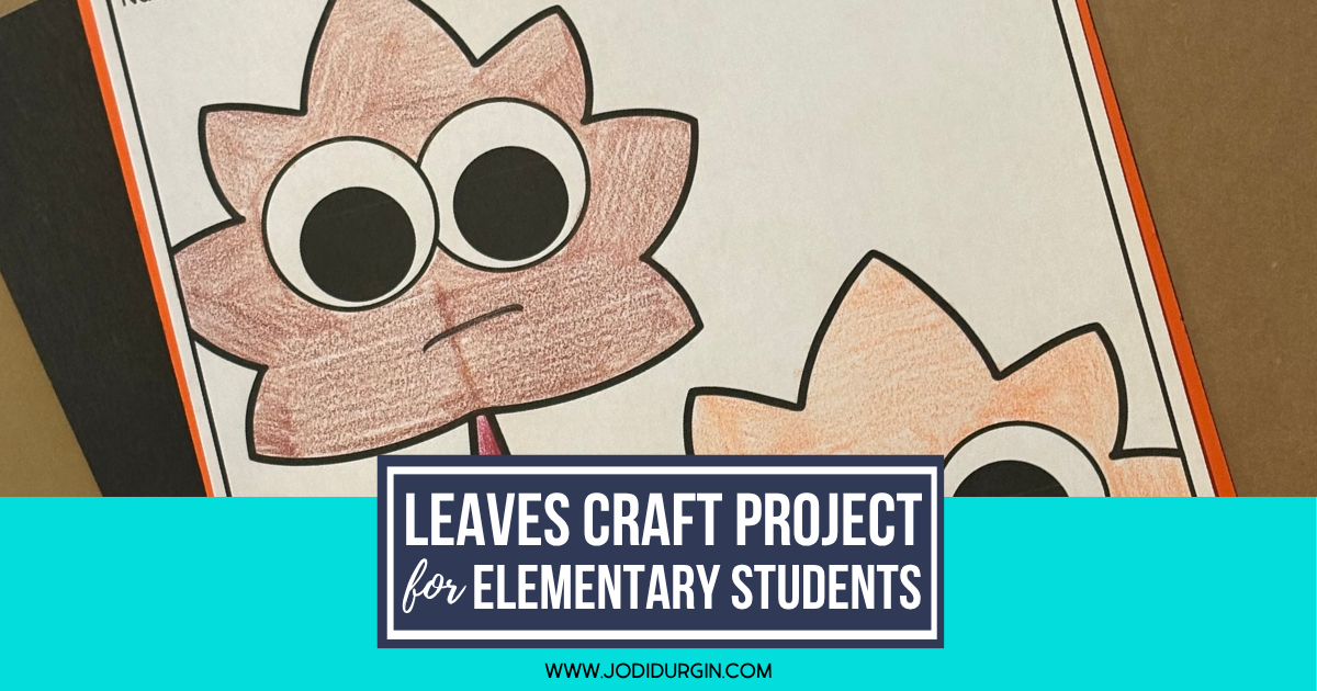 leaves craft project