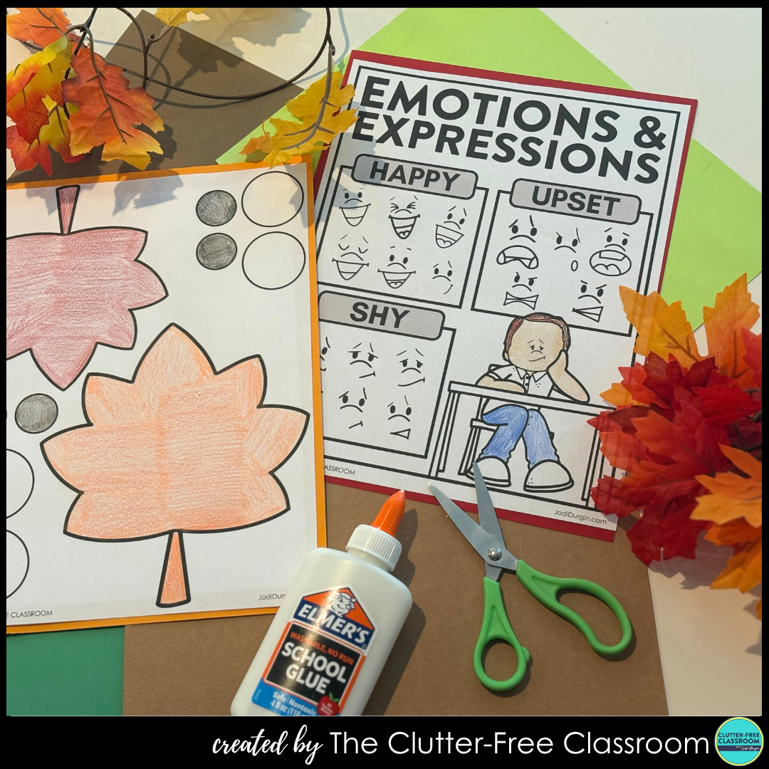 leaves craft templates