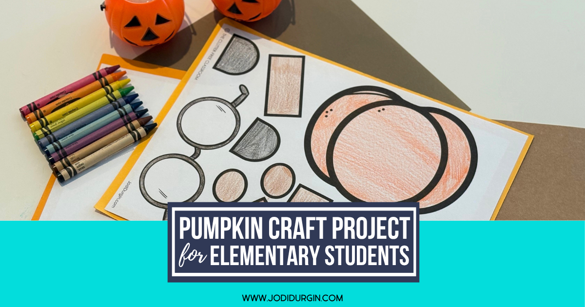 pumpkin writing craft project
