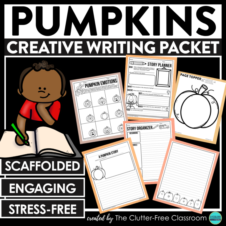 pumpkin writing activities