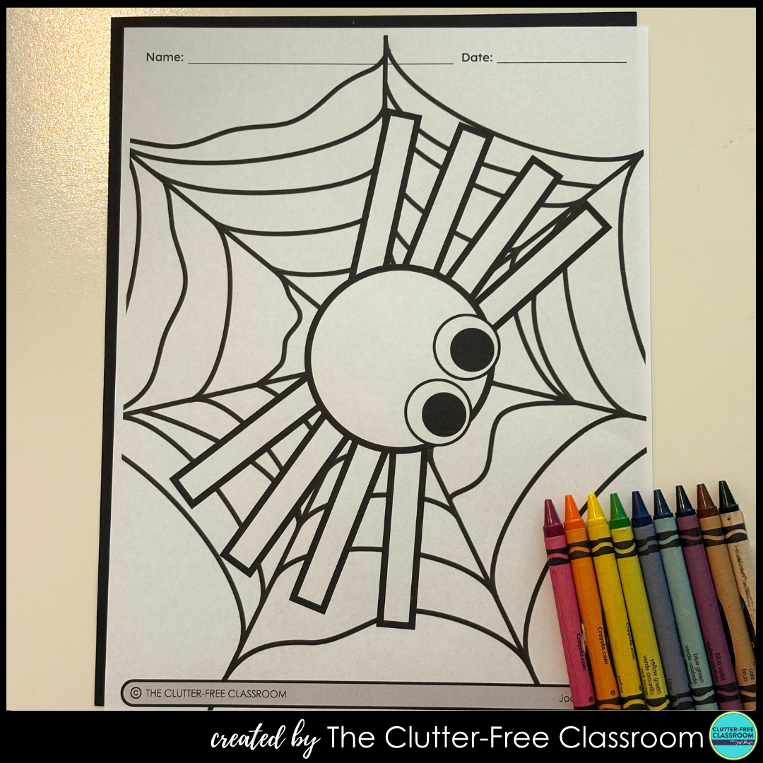 spider craft project