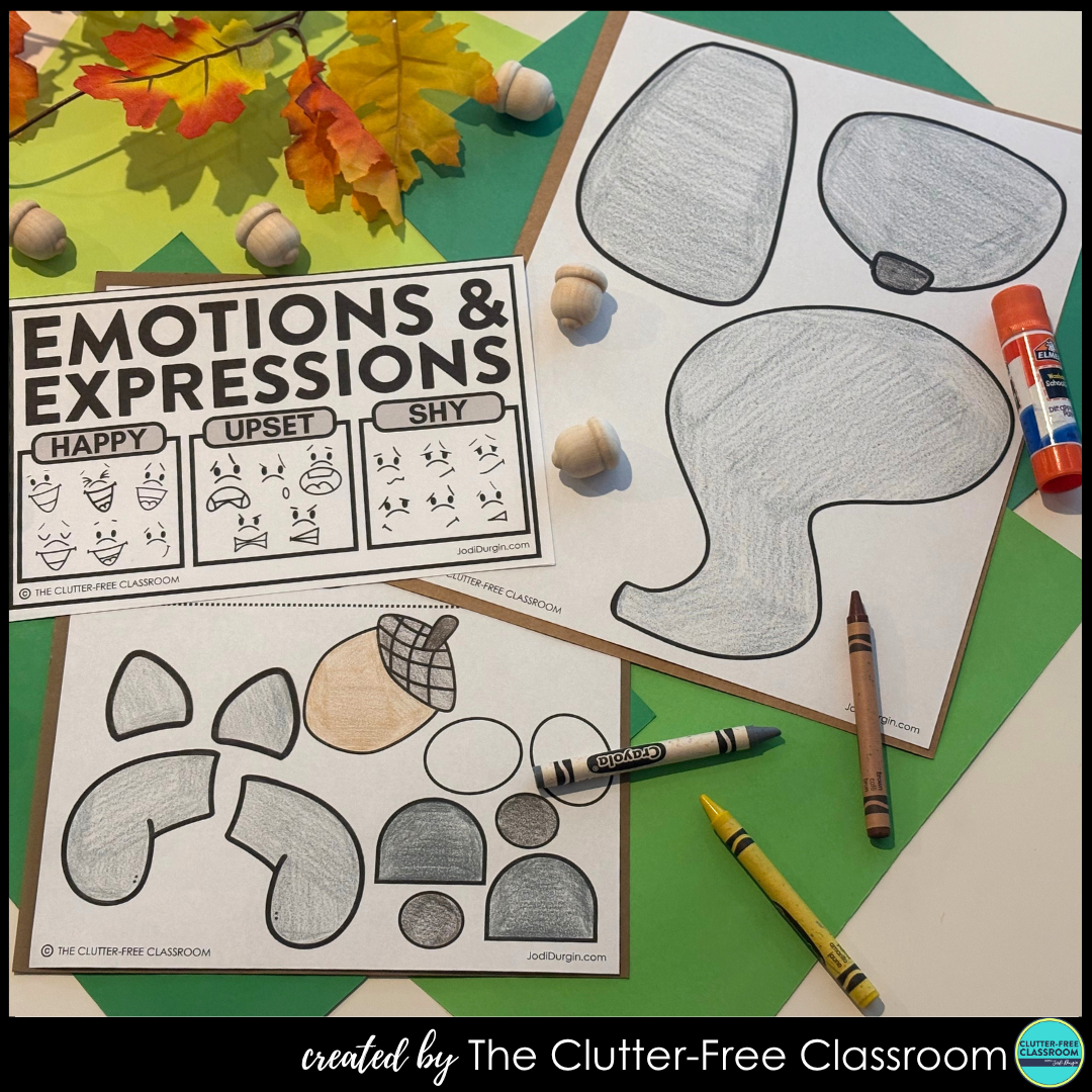 squirrel craft templates