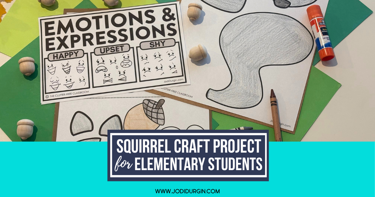 squirrel craft project