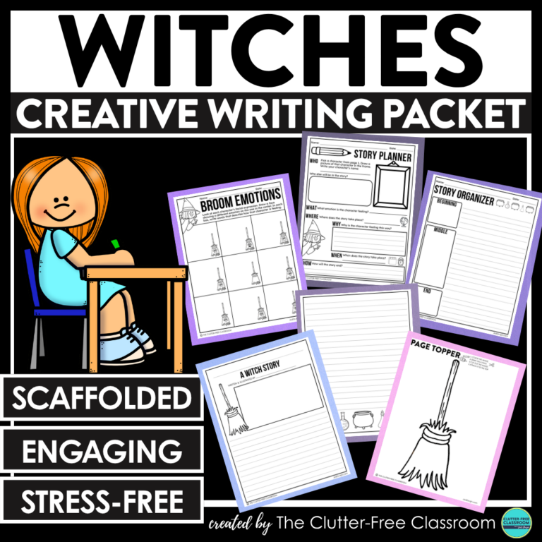 witch writing activities